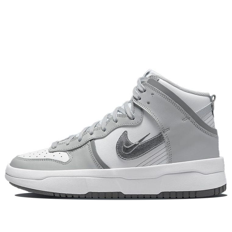 (WMNS) Nike Dunk High Up 'Light Smoke Grey'  DH3718-106 Signature Shoe